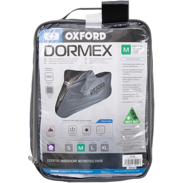 Husa Moto Exterior Oxford Dormex Gri Marimea L CV403